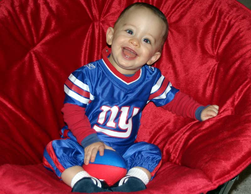 Happy to be a New York Giant!