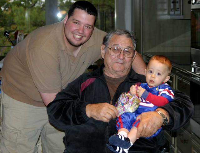 Three generations of Cantrells