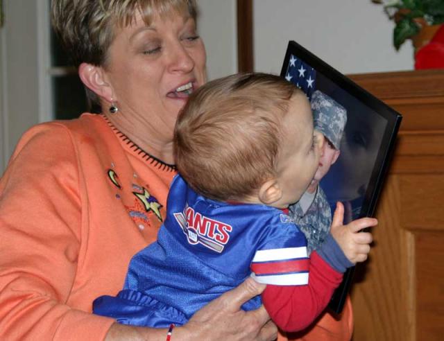 A big Halloween kiss for Uncle John!