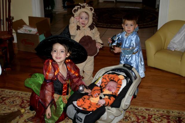 Cantrells in costume