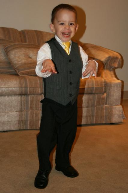 Is it time to walk down the aisle yet?