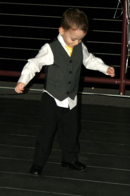 Tearing up the dance floor