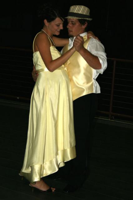 Erica and Randon, visions in yellow