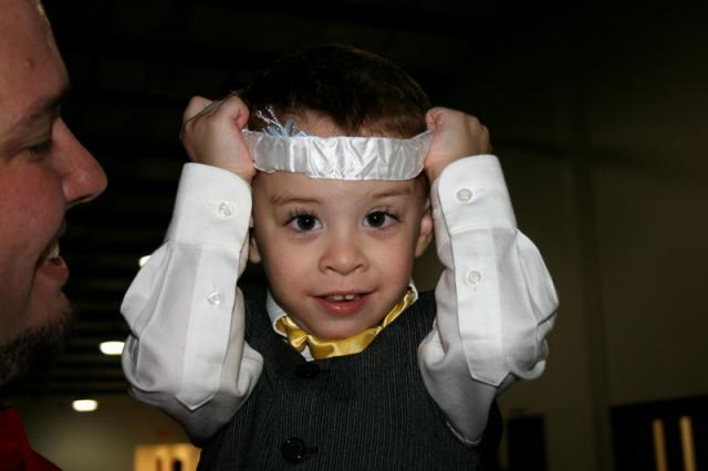 The garter goes here, right?