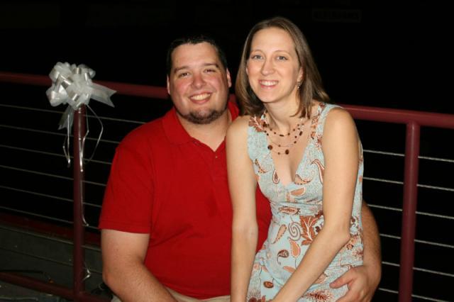 Aunt Bebe insisted that I get in a picture