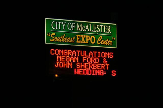 Congratulations to Uncle John & Aunt Megan!