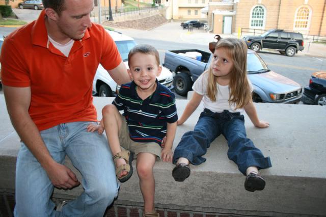 Waiting to go to dinner