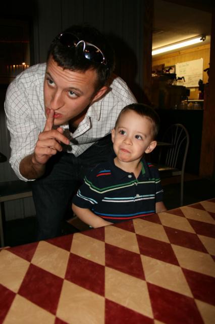 Uncle John says shhh!