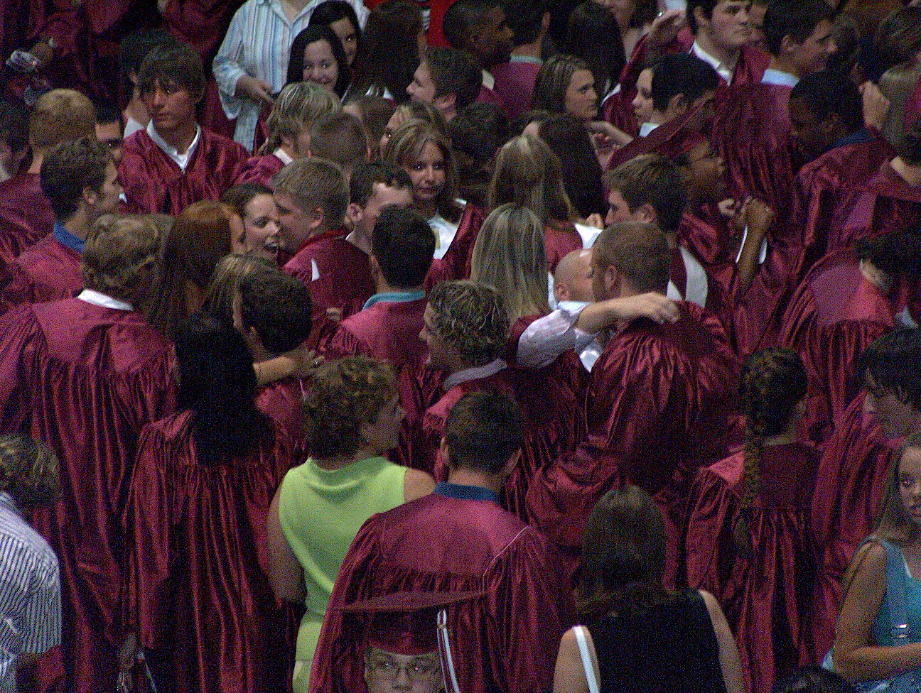 Congratulations hugs all around!