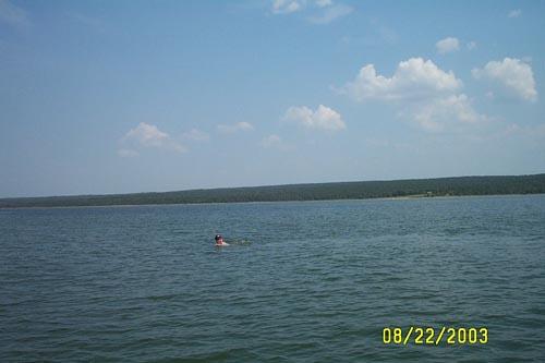 Bob's Trek Across the Lake