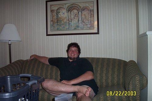 Jake says, "I'm sore!!"