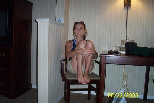 Abby says, "You BABY!!"