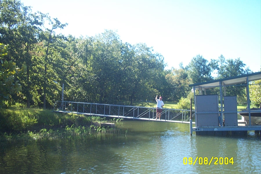 Kevin Caught One! (You Just Can't See it from Here.)