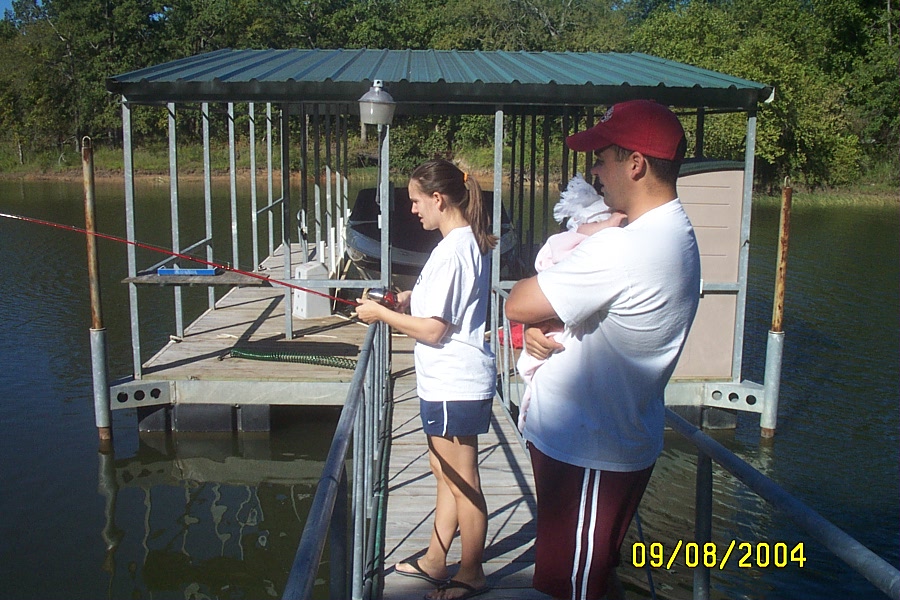 Kelli's Turn to Fish