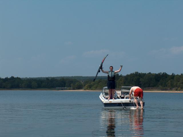 Kyle's "he-man" pose