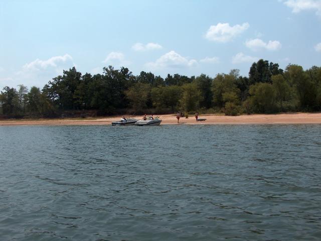 Unloading on the beach