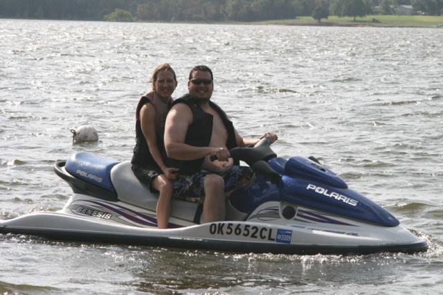 Abby & Jake on the Sea Doo