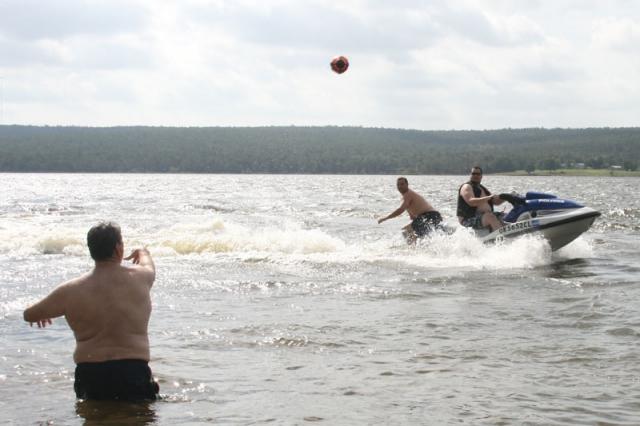 Annual lake football