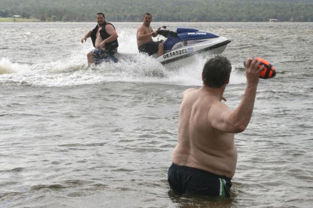 Annual lake football