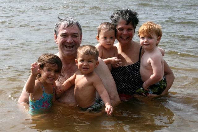 Nanna, Granddaddy & kids - take two!