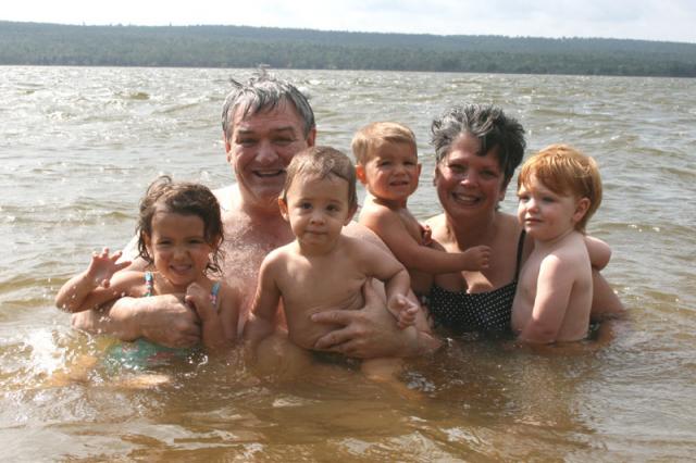 Nanna, Granddaddy & kids - take four!