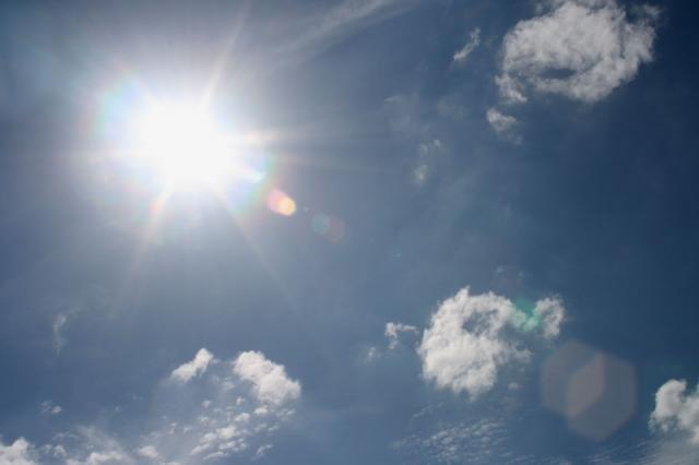 Perfect lake weather