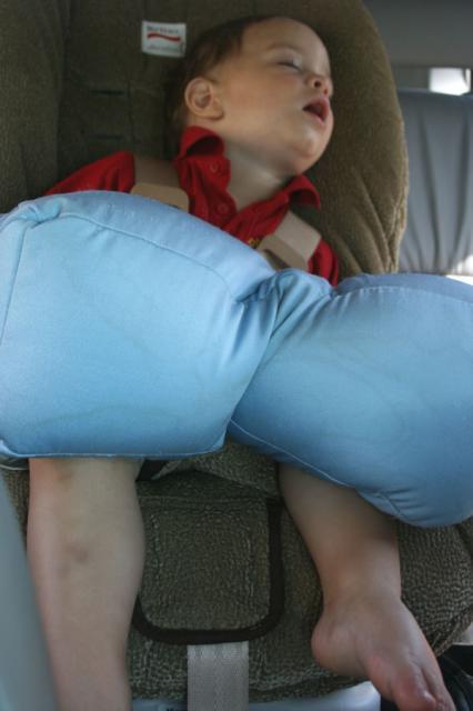 Passed out before we even hit the highway