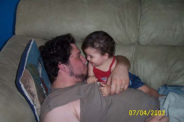 Taking a break with Ana!