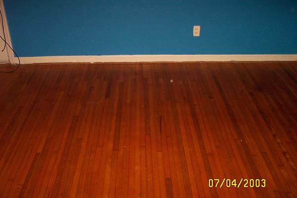 After LOTS of scrubbing and mopping