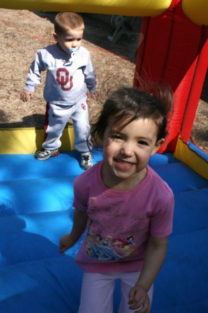 I can smile AND jump!