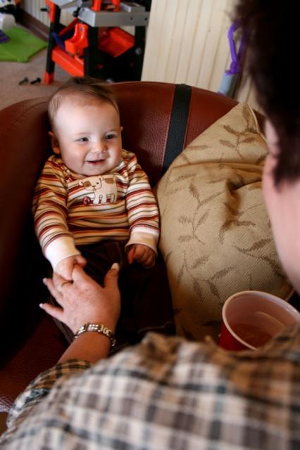 Luckily, Sam forgives and forgets easily!