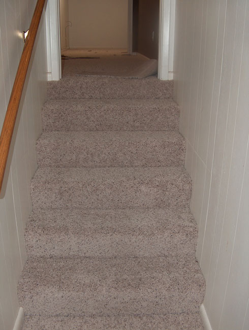 The stairs are done!