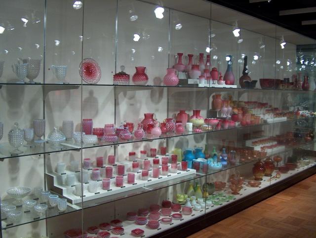 Colorful Dishes (there were rows and rows of them!)