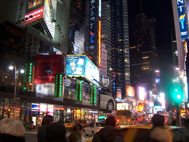 Times Square at night