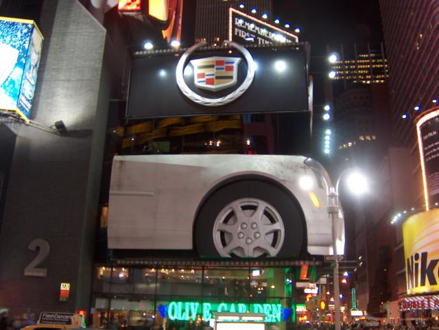 Times Square at night