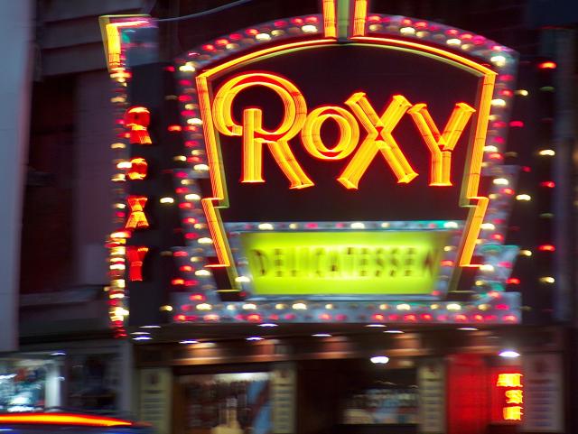 Times Square at night