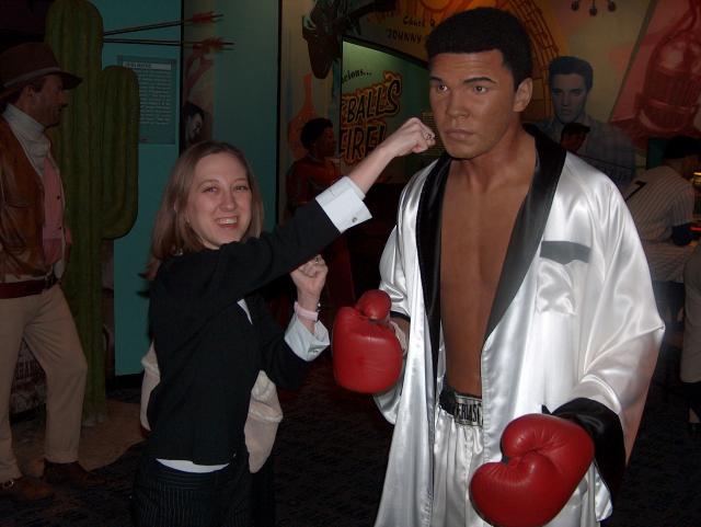 Abby vs. Ali -- my one chance to do this!