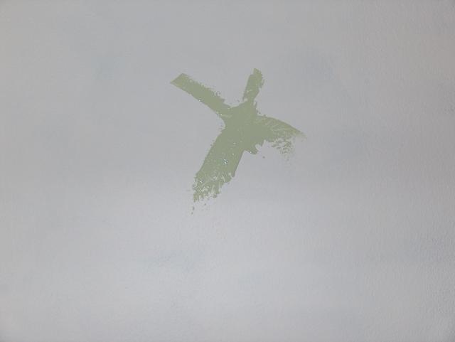 The green "X" marks the spot!