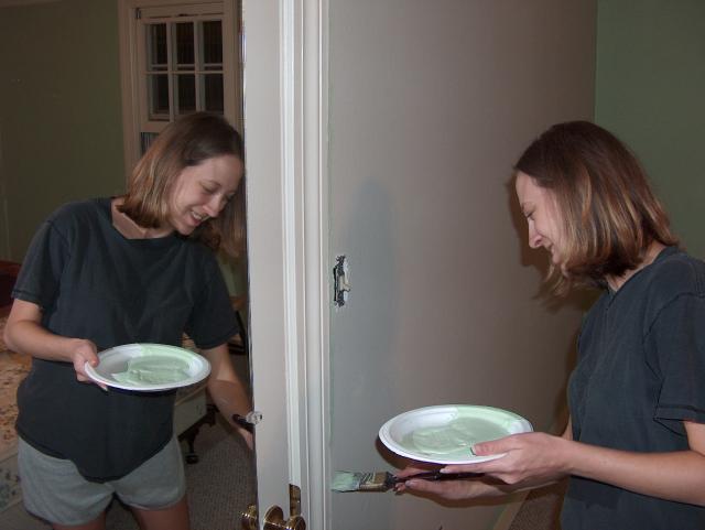 Somehow, I always get stuck with the edging, too -- but at least I don't have to roll!