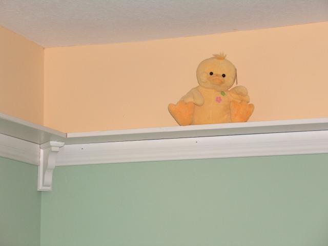 The first duckie is up!