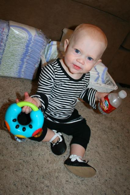 Little Miss Em rocking out!