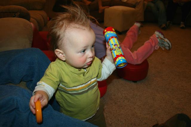 Cake frosting makes great hair gel!