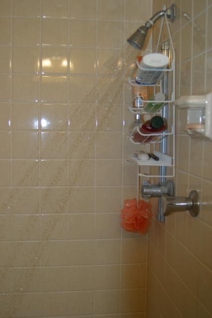 Moved the swing to the bedroom, so I can take a shower!