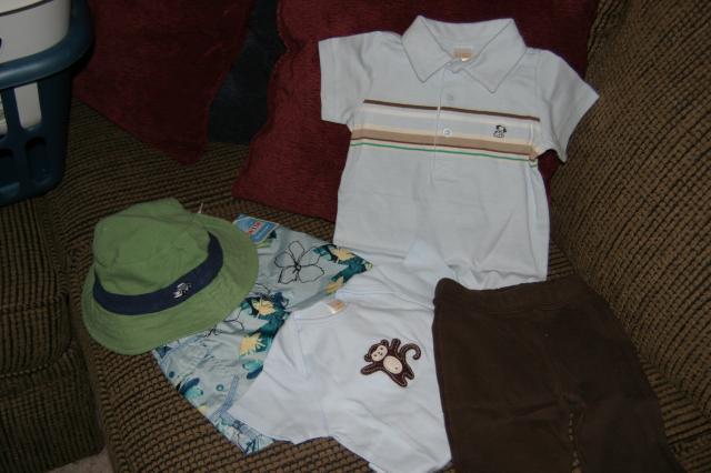New clothes for Tyler!