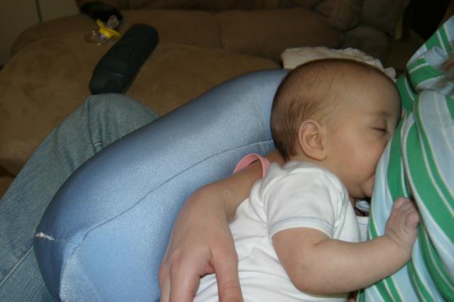 Time for another little snack for Tyler