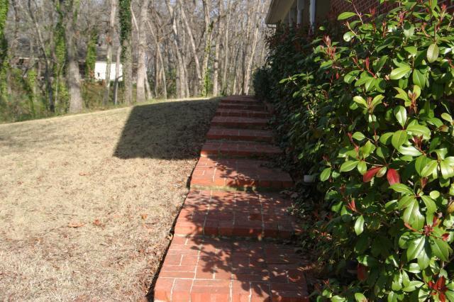 Headed back into the house