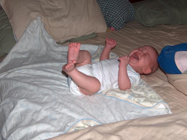 He woke up and he's not happy about it!