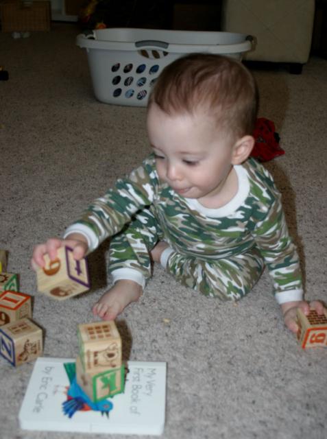 Stacking blocks