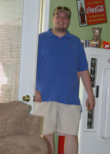 Daddy's home for lunch!