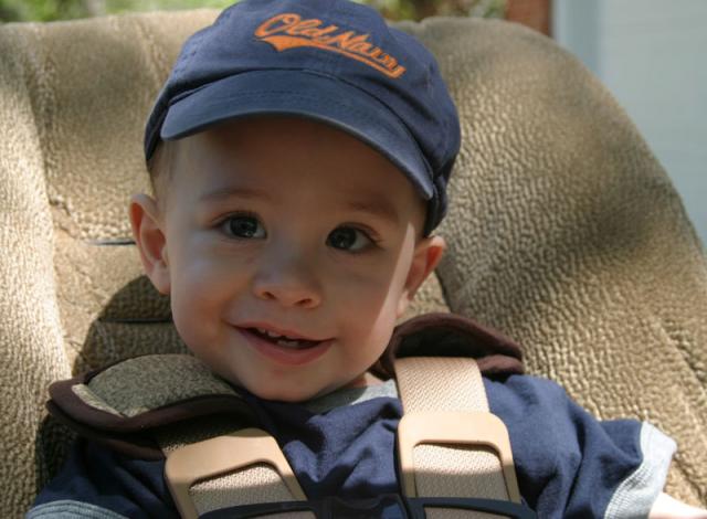 Tyler loves his Jeep!